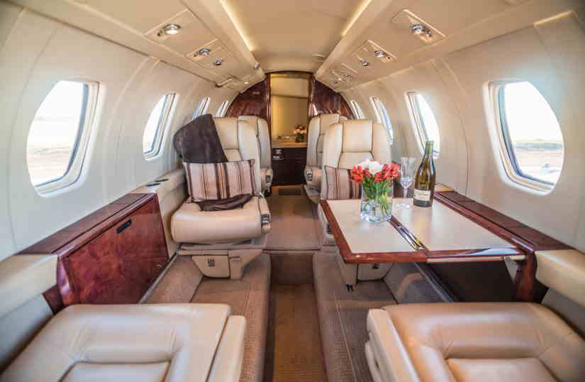Cessna Citation III cabine
