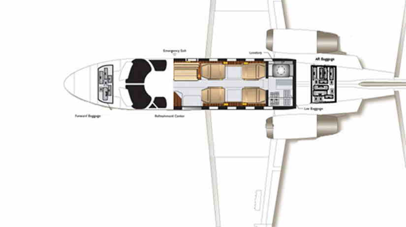 Cessna Citation Jet / CJ1 schema