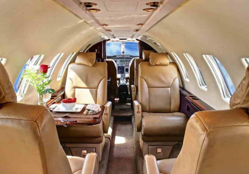 Cessna Citation Ultra cabine