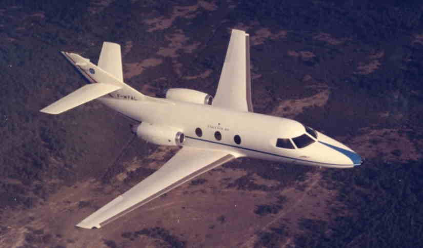 Dassault Falcon 10 aircraft