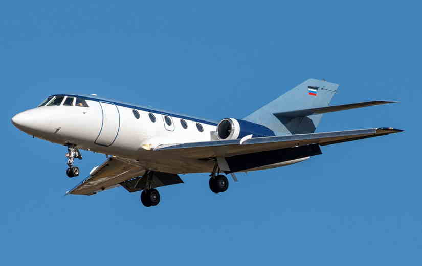 Dassault Falcon 20 aircraft
