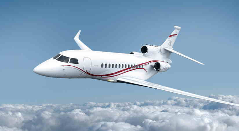 Dassault Falcon 7X aircraft