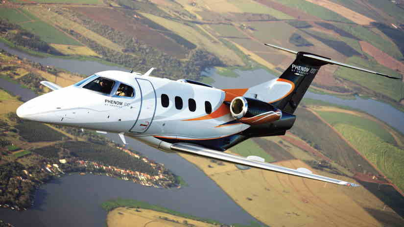 Embraer Phenom 100 aircraft