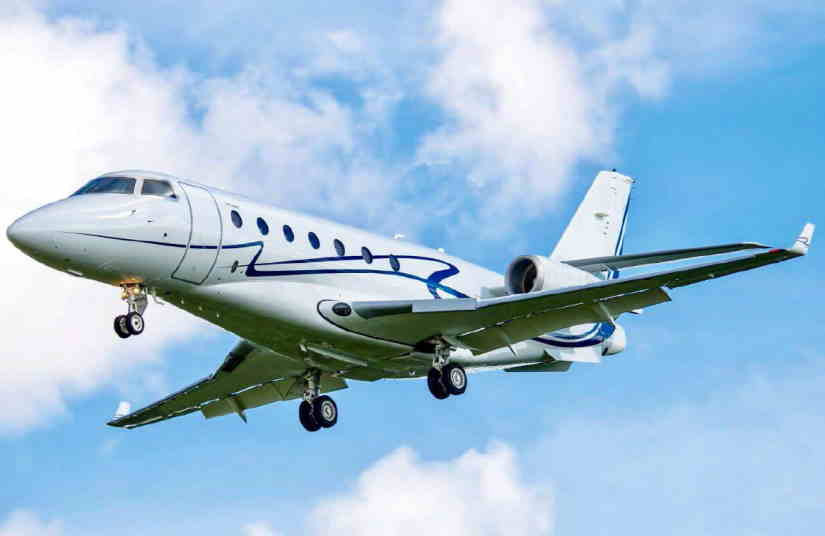 Gulfstream G200 aircraft