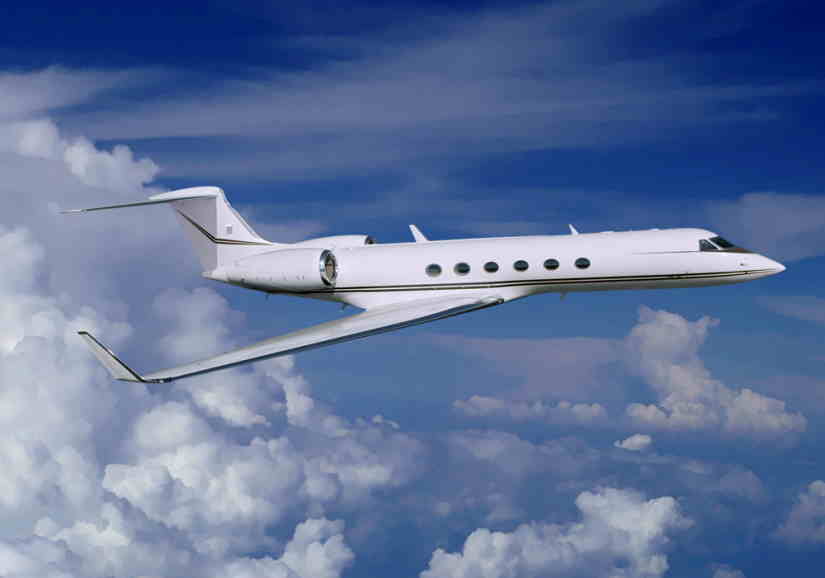 Gulfstream GV aircraft