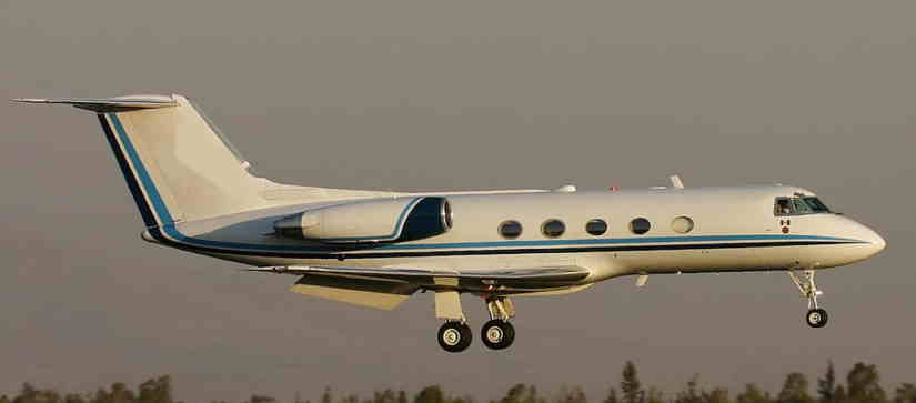 Gulfstream II aircraft