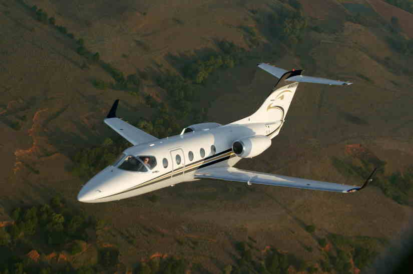 Beechcraft Hawker 400XP aircraft