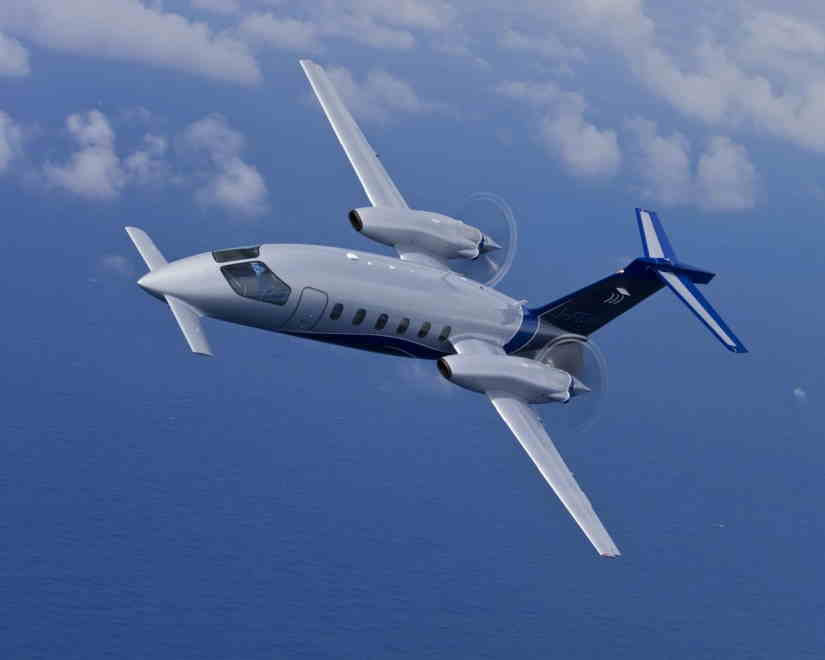 Piaggio Avanti P180 II aircraft