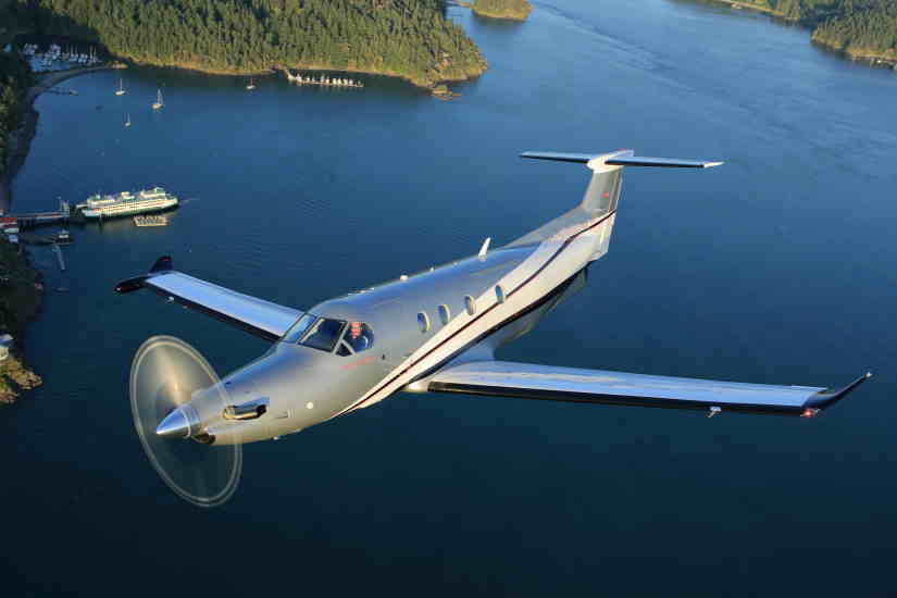 Pilatus PC-12 aircraft