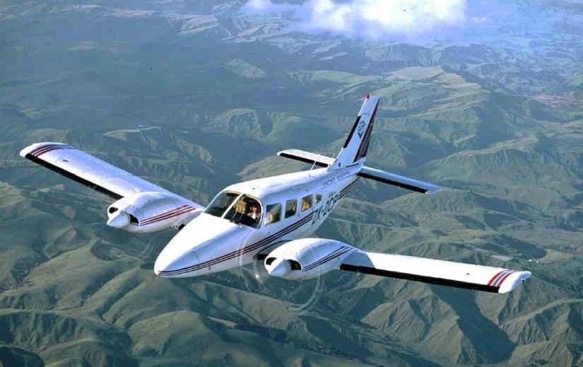 Piper PA34 Seneca aircraft
