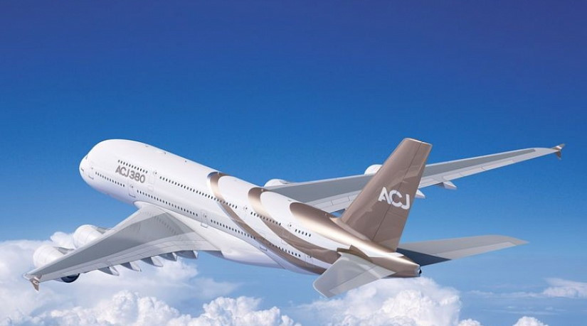 Airbus ACJ380 aircraft