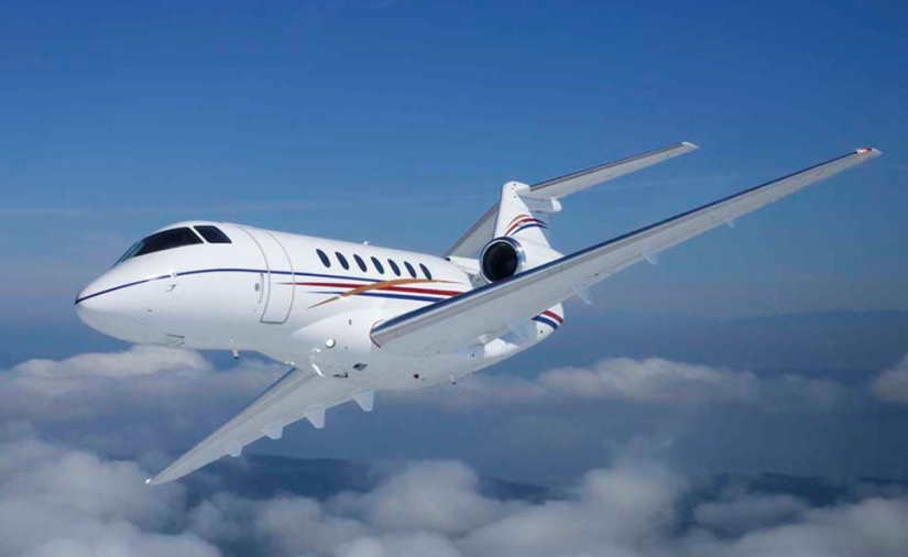 Beechcraft Hawker 750 aircraft