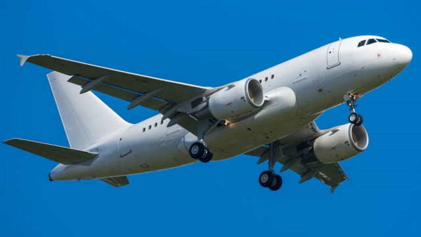 Airbus A318 Elite aircraft