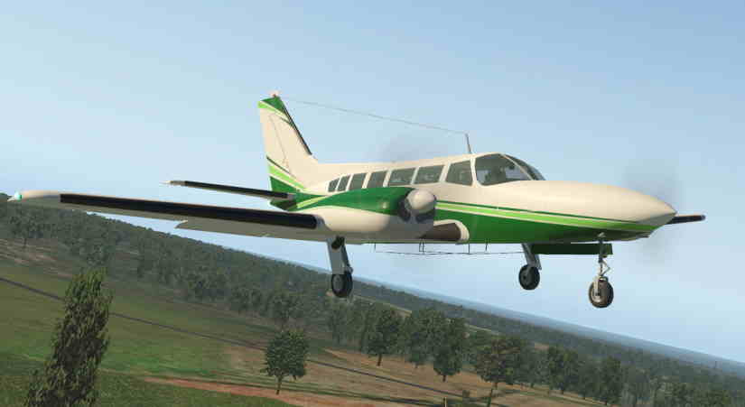 Cessna 404 aircraft